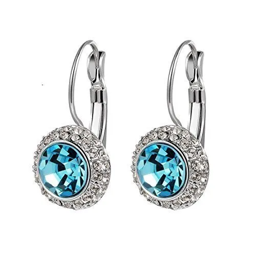 Bracelets Yellow Chimes Yellow Chimes Moxie Collection Princess Kate Blue Crystal Designer earrings for Girls Women Bracelets Yellow Chimes Yellow Chimes Moxie Collection Princess Kate Blue Crystal Designer earrings for Girls Women