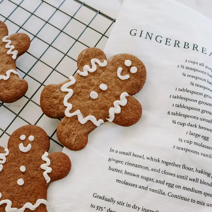Earrings Gingerbread Cookies Tea Towel Sweet Water Decor