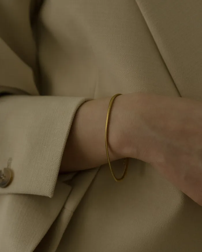 MYJN Bracelets Petite Shadi Soft Snake Chain Bracelet