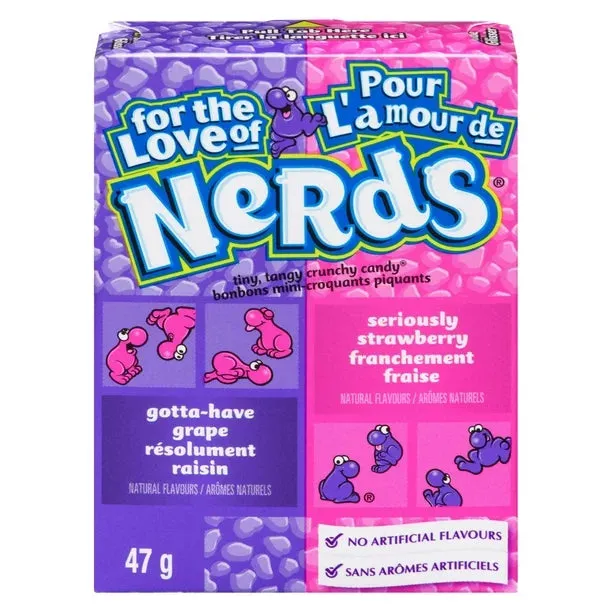 Nerd Candy Pink Purple Candlewick Gift Shop Earrings