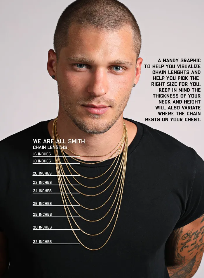 WE ARE ALL SMITH Mens Jewelry Clothing Necklaces Necklace Set Gold Rope Chain and Large Gold Cross WE ARE ALL SMITH Mens Jewelry Clothing Necklaces Necklace Set Gold Rope Chain and Large Gold Cross