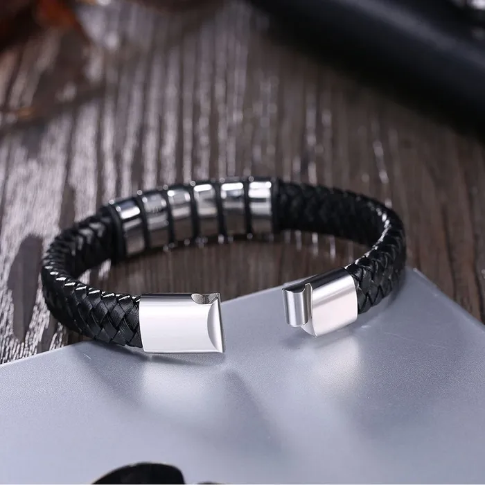 Yellow Chimes Bracelets Yellow Chimes Bracelets for Men and Boys Black Leather Bracelet for Men MagneticClasp Genuine Leather Wrap Bracelets for Men Birthday Gift for Men and Boys Anniversary Gift for Husband Yellow Chimes Bracelets Yellow Chimes Bracelets for Men and Boys Black Leather Bracelet for Men MagneticClasp Genuine Leather Wrap Bracelets for Men Birthday Gift for Men and Boys Anniversary Gift for Husband