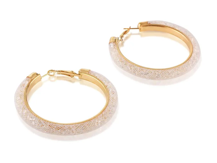 Yellow Chimes Bracelets Yellow Chimes Exclusive CrystalFilled Stylish Base Metal Fashion Hoops Earrings for Women White Yellow Chimes Bracelets Yellow Chimes Exclusive CrystalFilled Stylish Base Metal Fashion Hoops Earrings for Women White