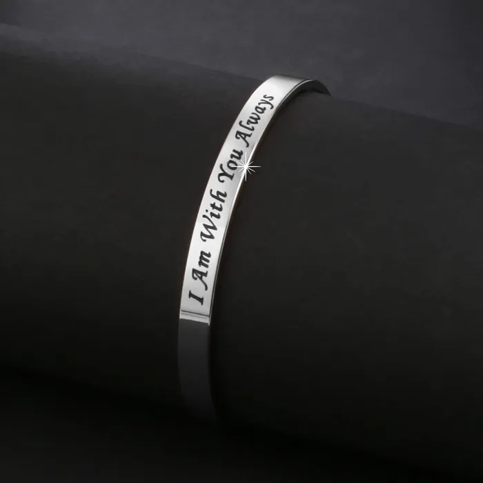 Yellow Chimes Earrings Yellow Chimes Valentine Gift for Girls Unisex Bracelet for Women Men Positive Quotes Inspirational Gifts Message Engraved Karma Band Bracelet Bangle Stainless Steel for Women Men