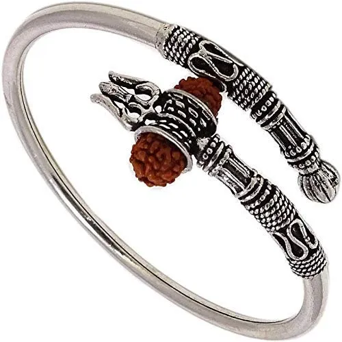 Yellow Chimes Unisex Trishul Damru Latest Adjustable Kadaa for Women and Men Rudraksha Yellow Chimes Bracelets Yellow Chimes Unisex Trishul Damru Latest Adjustable Kadaa for Women and Men Rudraksha Yellow Chimes Bracelets